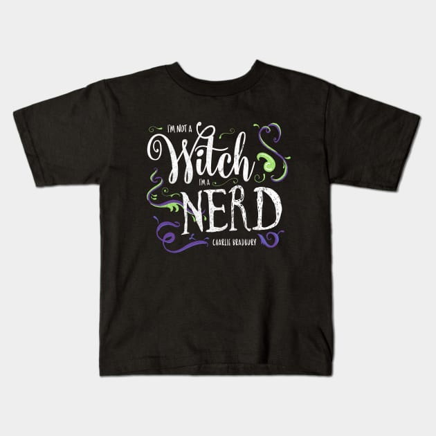 Charlie Bradbury Kids T-Shirt by wnchstrbros